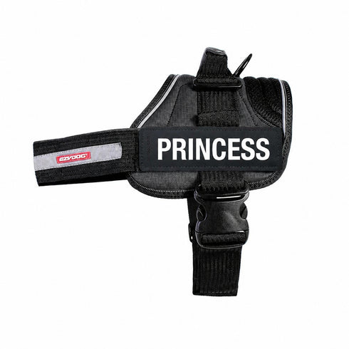 Ezy Dog Harness Badge/Patch - Princess - 2 Pack