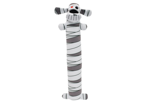 Multipet Halloween Mummy Loofa Dog Toy - 12"