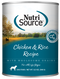 Nutrisource All Life Stages Wet Dog Food - Chicken & Rice - 13oz Can