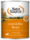 Nutrisource Pate Wet Dog Food - Lamb & Rice - 13oz Can