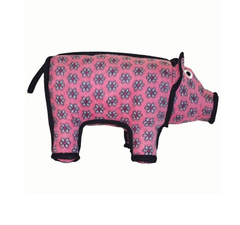 Tuffy's Barnyard Polly Pig Plush Dog Toy