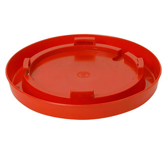 Little Giant Nesting-Style Poultry Waterer Base - 1 gal - Red