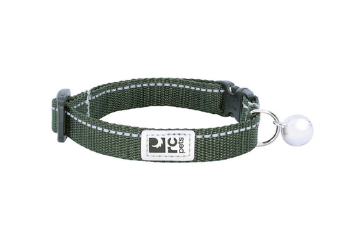 RC Pets Kitty Breakaway Cat Collar - One Size 8-10" - Dark Olive