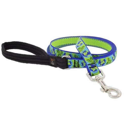 Lupine MicroBatch Limited Designs Dog Leash 3/4" x 6' Earth Day - Poudre Pet & Feed Supply