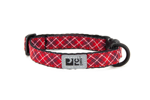 RC Pets Kitty Breakaway Cat Collar - One Size 8-10" - Red Tartan