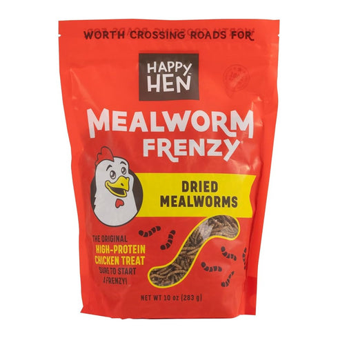 Happy Hen Treats Mealworm Frenzy for Chicken 3.5oz - Poudre Pet and Feed Supply