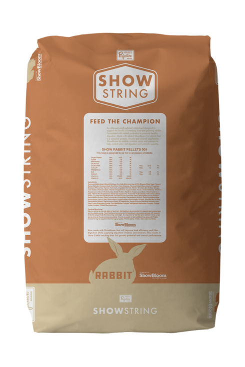 Kruse's Perfection Show String Rabbit Feed - Pellets - 50lb Bag