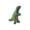 Tuffy's Junior Dinosaur T Rex Dog Toy