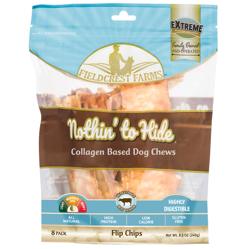 Nothin' To Hide Flip Chips - Beef - Small - 8 Pack