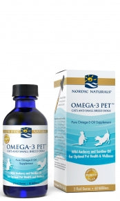 Nordic Naturals Omega-3 Pet Oil - Cat & Dog Supplements - Unflavored - 2oz