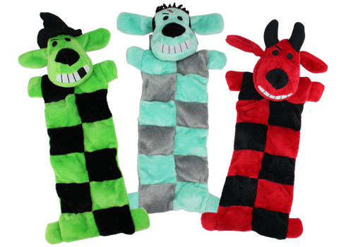 Multipet Halloween Squeaker Mat dog Toy - 12" - Assorted Colors