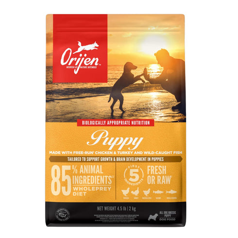 Orijen Chicken & Turkey Puppy Dry Dog Food 4.5lb - Poudre Pet and Feed Supply