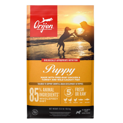 Orijen Chicken & Turkey Puppy Dry Dog Food 25lb - Poudre Pet and Feed Supply