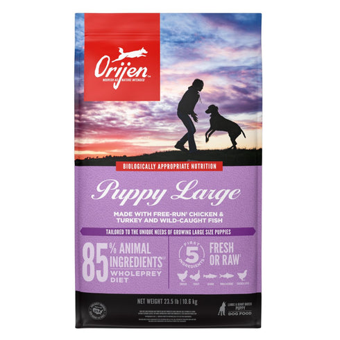 Orijen Chicken & Turkey Large Breed Puppy Dry Dog Food 25lb - Poudre Pet and Feed Supply