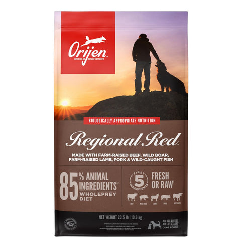Orijen Regional Red Dry Dog Food 28.6lb - Poudre Pet and Feed Supply