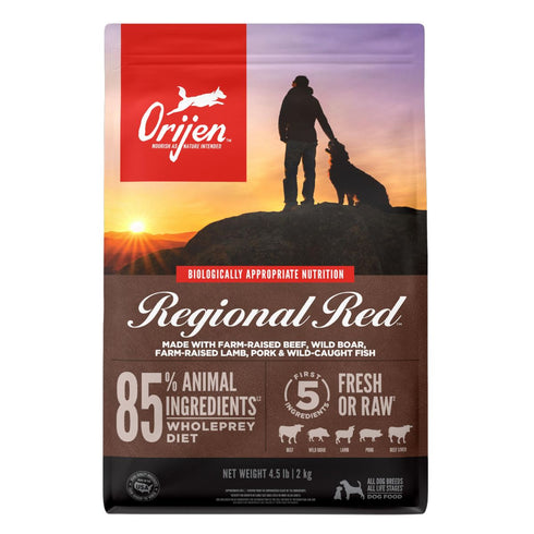 Orijen Regional Red Dry Dog Food 5lb - Poudre Pet and Feed Supply