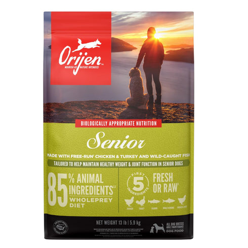Orijen Chicken & Turkey Senior Dry Dog Food 13lb - Poudre Pet and Feed Supply