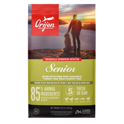 Orijen Chicken & Turkey Senior Dry Dog Food 25lb - Poudre Pet and Feed Supply