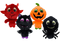 Multipet Halloween Knobby Noggins Dog Toy - 4" - Assorted Types/Colors