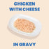 Almo Nature Complete HQS Wet Cat Food - Chicken Recipe w/ Cheese in Gravy - 2.47oz Can