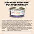 Almo Nature Complete HQS Wet Cat Food - Mackerel Recipe w/ Sweet Potatoes in Gravy - 2.47oz Can