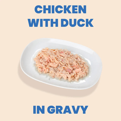 Almo Nature Complete HQS Wet Cat Food - Chicken Recipe w/ Duck - 2.47oz Can