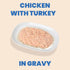 Almo Nature Complete HQS Wet Cat Food - Chicken Recipe w/ Turkey in Gravy - 2.47oz Can