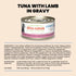 Almo Nature Complete HQS Wet Cat Food - Tuna Recipe w/ Lamb in Gravy - 2.47oz Can