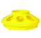 Little Giant Plastic Feeder Base - 1qt - Yellow