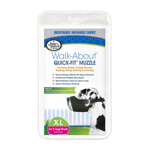 Four Paws Quick-Fit Dog Muzzle 5-X-Large - Poudre Pet & Feed Supply