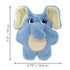 Kong Spring Snuzzles Kiddos Elephant Dog Toy - Small