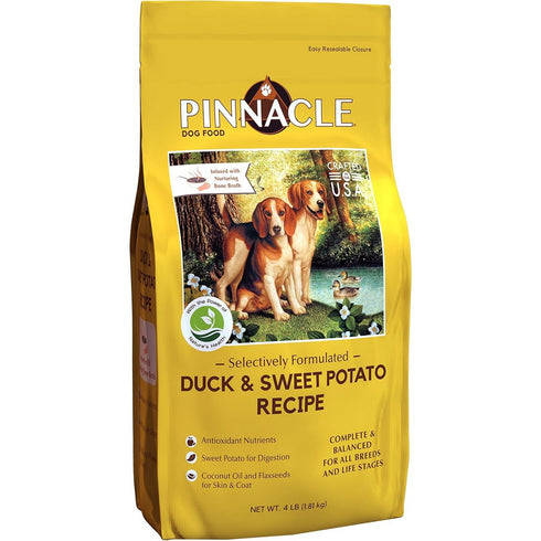 Pinnacle Duck & Sweet Potato Dry Dog Food 4lb - Poudre Pet & Feed Supply