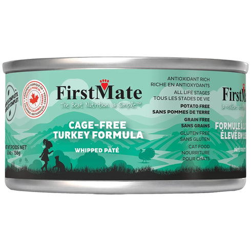 FirstMate Simple & Complete Wet Cat Food - Harvest Turkey - 3.2oz Can