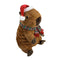 Petlou Christmas Capybara Dog Toy - 16"