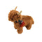 Petlou Christmas Golden Highland Cow Dog Toy - 12"