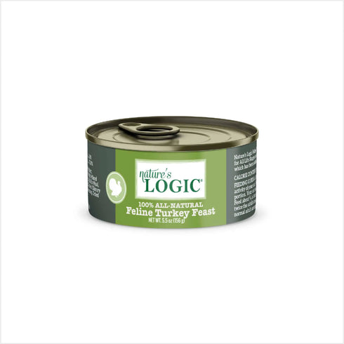 Nature's Logic Natural Wet Cat Food - Turkey - 5.5oz Can