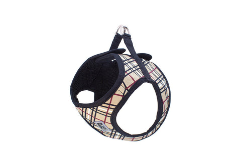 RC Pets Step In Cirque Dog Harness - Medium 17" - 18 1/2" - Tan Tartan