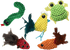 Multipet Knobby Knit Cat Toys - Assorted Types