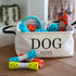 Totally Pooched Toss 'N Hourglass Dog Toy - 7" - Green
