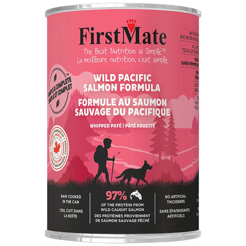 FirstMate Simple & Complete Wet Dog Food - River Salmon - 12.2oz Can