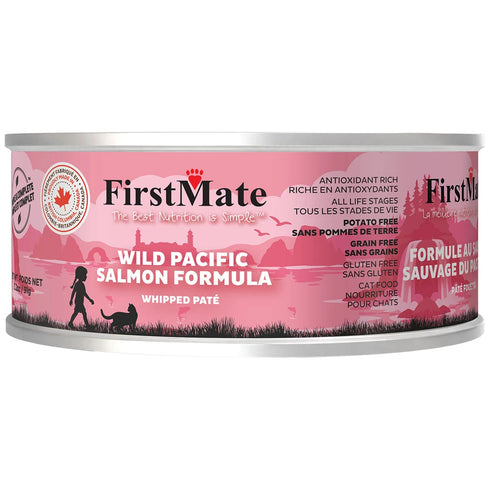 FirstMate Simple & Complete Wet Cat Food - River Salmon - 3.2oz Can