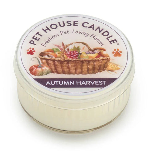 One Fur All Pet House Mini Candle - Autumn Harvest