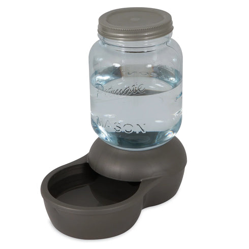 Petmate Mason Jar Gravity Pet Waterer - 1-Gal