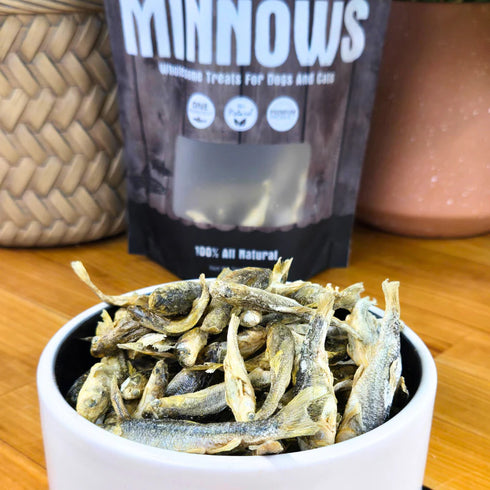 Shepherd Boy Farms Freeze Dried Cat & Dog Treats - Minnows - 5oz Pouch