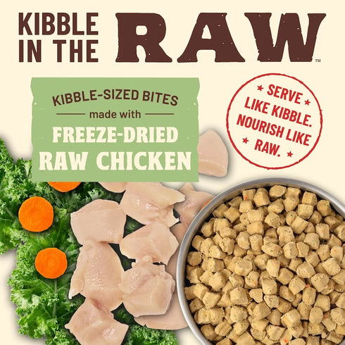 Primal Kibble In The Raw Freeze Dried Cat Food - Chicken - 1.5lb Bag