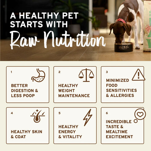 Primal Nuggets Frozen Raw Dog Food - Turkey & Salmon - 3lb Bag