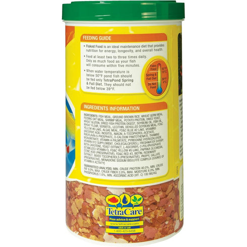 Tetra Pond Flakes 6.35oz - Poudre Pet & Feed Supply 2