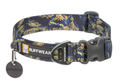 Ruffwear Front Range Dog Collar - Medium 14-20" - Deep Jungle
