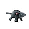 Tuffy's Barnyard Mouse Grey Dog Toy
