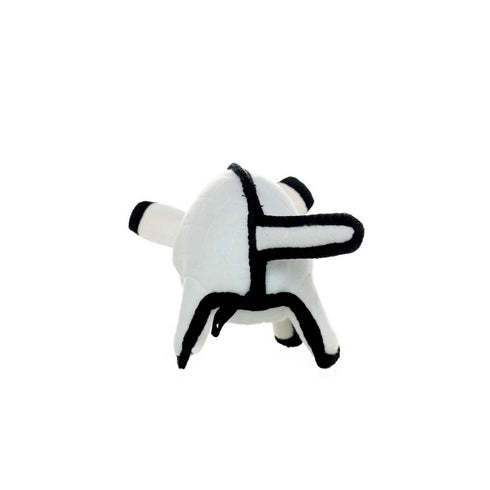 Tuffy's Barnyard Mouse White Dog Toy